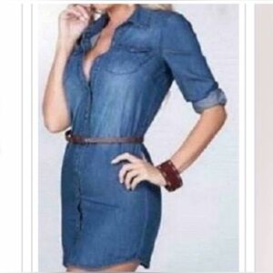 Ci Sono Denim Dress